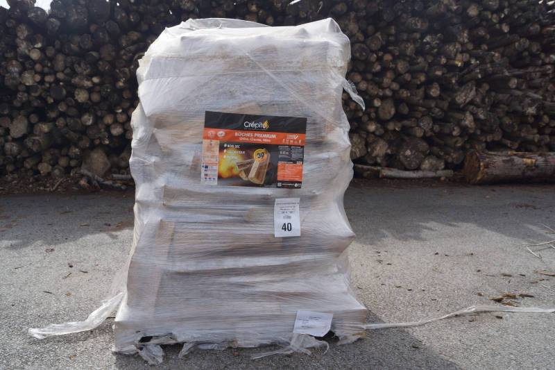 Vente et livraison ballot de bois en 40 cm proche Le Havre