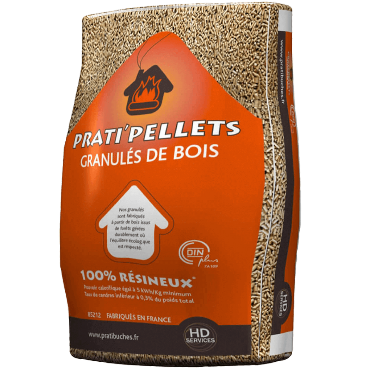 Granulé Pratipellet 100% résineux au détail proche (76)
